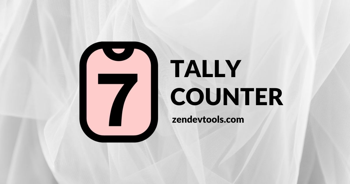 Online tally counters: what are they good for?